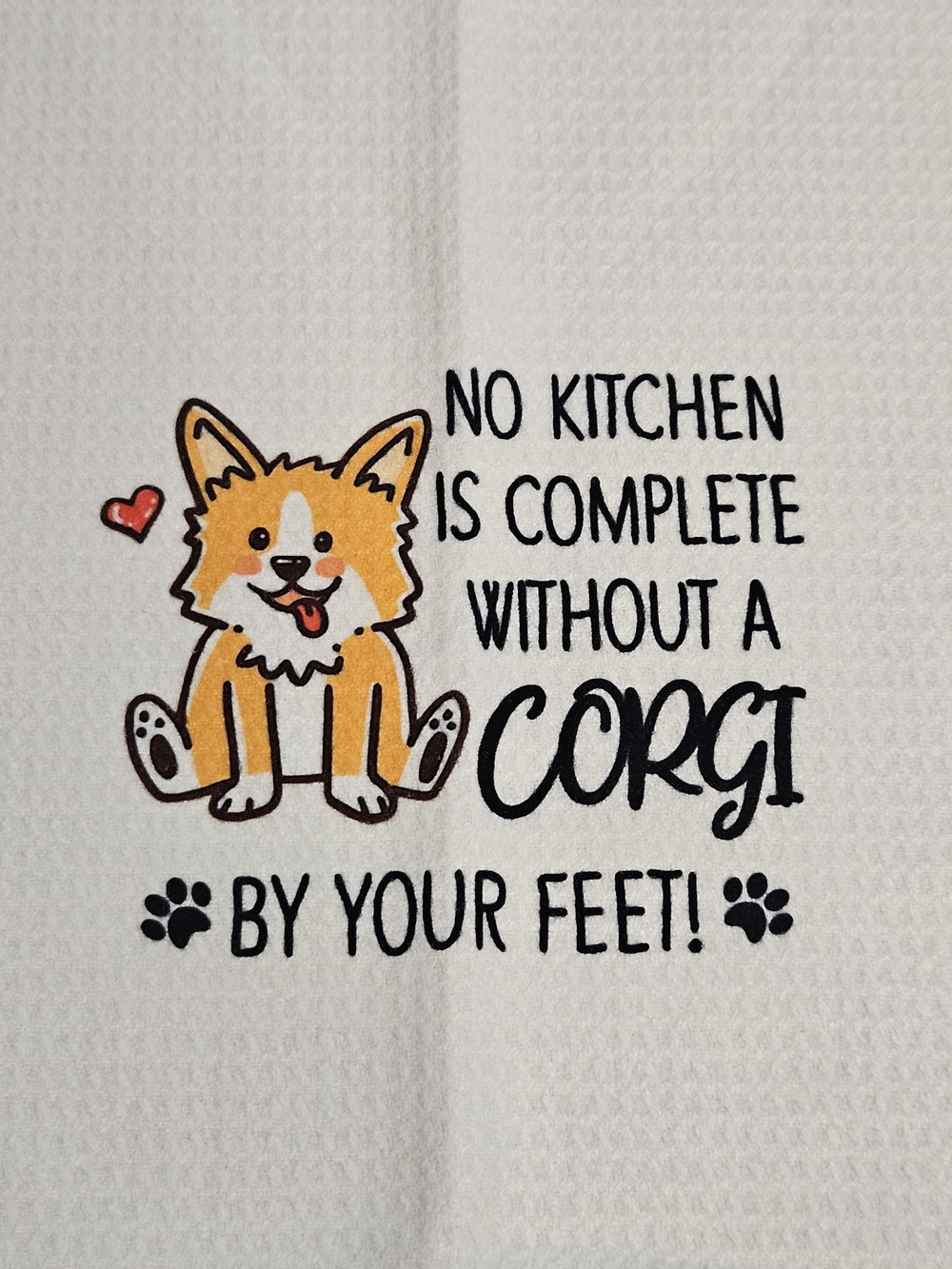 Corgi Kitchen Towel